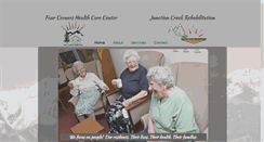 Desktop Screenshot of fourcornershealthcare.com